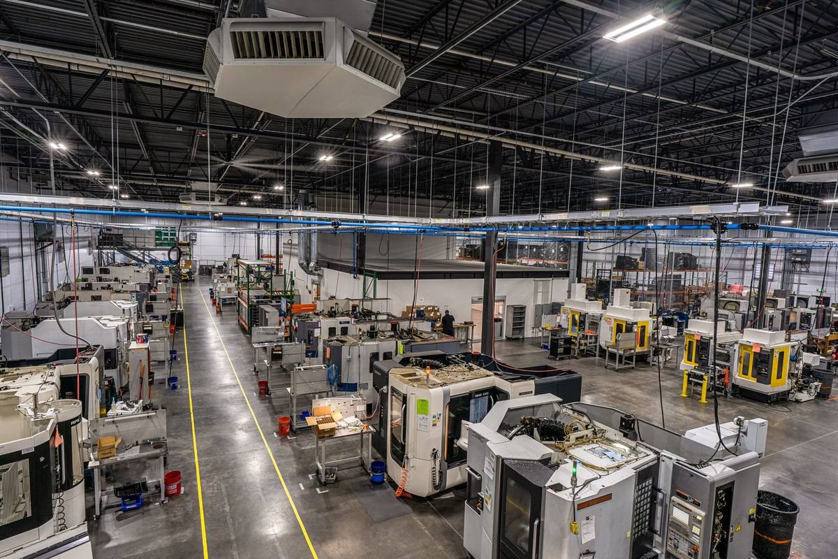 Architecture: Cartwright Architects & Engineers 3rd Gen Manufacturing TI, Logan, UT — MEP engineering by Red Brick Engineering