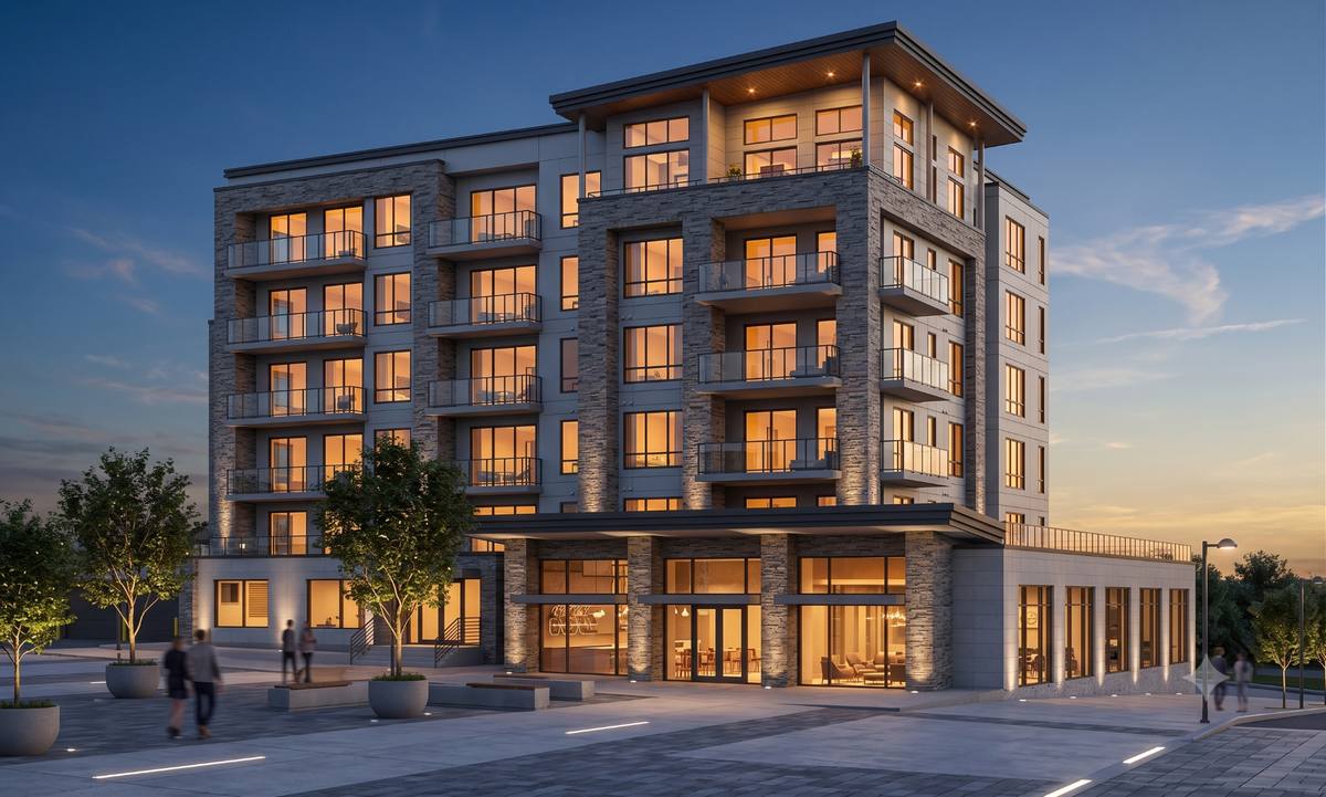Architecture: Architecture Belgique Millcreek North Apartments, Millcreek, UT — MEP engineering by Red Brick Engineering