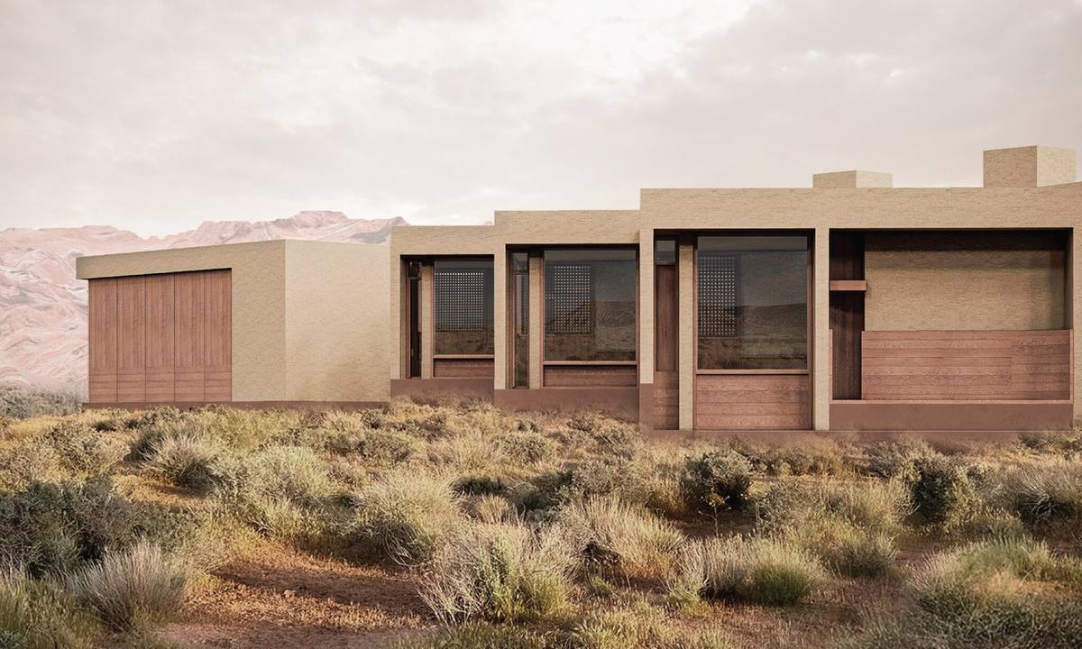 Developer: Ocean Point Development Inc. Pala Zion — Lot 15, Virgin, Utah — Red Brick Engineering MEP design (view 5)